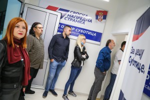 SNS - Konferencija za medija nakon izbora