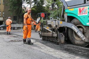 Asfaltiranje u Ulici Ivana Zajca