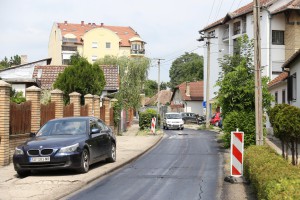 Asfaltiranje u Ulici Ivana Zajca