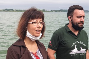 Izlov invazivne ribe u Palićkom jezeru