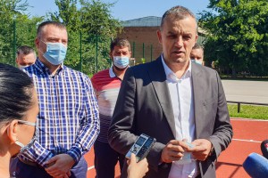 Novi košarkaški teren u dvorištu OŠ "Kizur Ištvan"