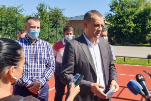 Novi košarkaški teren u dvorištu OŠ "Kizur Ištvan"