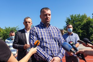 Novi košarkaški teren u dvorištu OŠ "Kizur Ištvan"