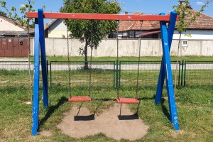 Renovirani košarkaški teren u Fočanskoj ulici u Malom Bajmoku