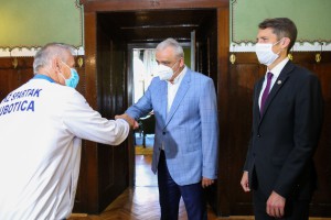 Prijem za učesnike Kampa atletskih nada