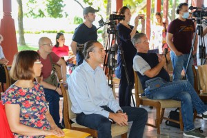 Obraćanje povodom postavljanja informativnih tabli i preseka godišnjih rezultata projekta "Ecolacus"