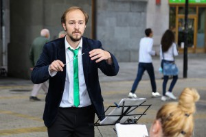 Podizanje zastave povodom Dana Subotice