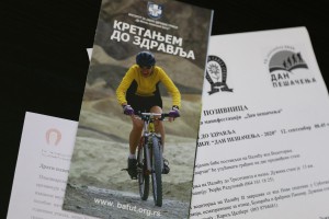 Najava rekreativne akcije "Dan pešačenja"