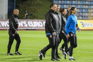 Kvalifikacije za Evropsko prvenstvo u fudbalu za seniorke: Srbija - Francuska