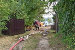 Požar u porodičnom gazdinstvu u Ulici dr Ferenca Bodrogvarija