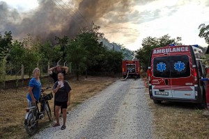 Požar u porodičnom gazdinstvu u Ulici dr Ferenca Bodrogvarija