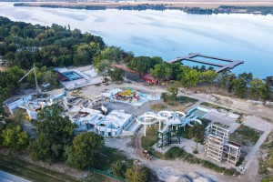 Obilazak radova na izgradnji akva parka na Paliću