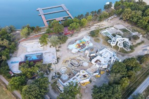 Obilazak radova na izgradnji akva parka na Paliću