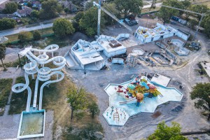 Obilazak radova na izgradnji akva parka na Paliću