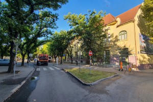 Pripreme za početak radova na rekonstrukciji kolovoza oko Sinagoge i pored Gimnazije