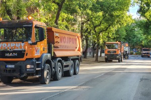 Pripreme za početak radova na rekonstrukciji kolovoza oko Sinagoge i pored Gimnazije