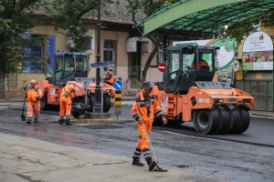 Obilazak radova na rekonstrukciji kolovoza u okolini Sinagoge