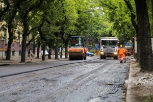 Obilazak radova na rekonstrukciji kolovoza u okolini Sinagoge