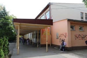 Polaganje venaca kod postamenta Jovanu Mikiću Spartaku