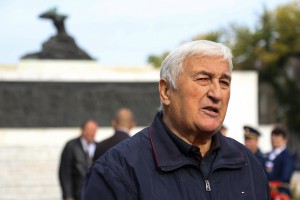 Obeležavanje 76. godišnjice oslobođenja Subotice od fašizma - polaganje venaca na Trgu žrtava fašizma