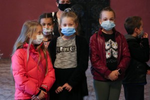 Obeležavanje Dečje nedelje - prijem za učenike u Gradskoj kući i puštanje balona na Trgu