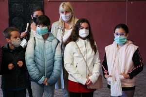 Obeležavanje Dečje nedelje - prijem za učenike u Gradskoj kući i puštanje balona na Trgu