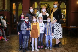 Obeležavanje Dečje nedelje - prijem za učenike u Gradskoj kući i puštanje balona na Trgu