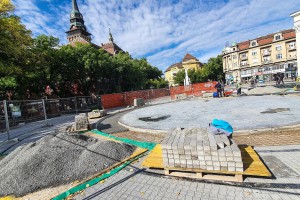 Radovi na zaštiti nove fontane