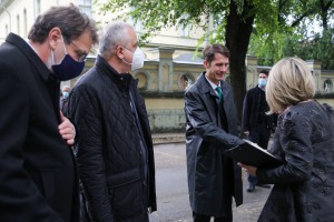 Otkrivanje spomenika biskupu Ivanu Antunoviću