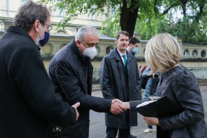 Otkrivanje spomenika biskupu Ivanu Antunoviću