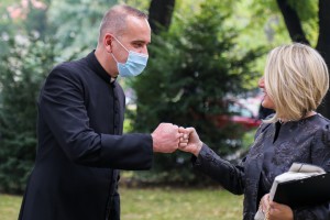 Otkrivanje spomenika biskupu Ivanu Antunoviću