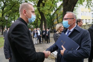 Otkrivanje spomenika biskupu Ivanu Antunoviću