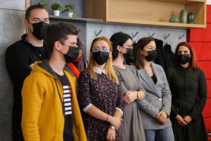 Otvaranje obnovljene računarske laboratorije kroz donaciju firme Studio present