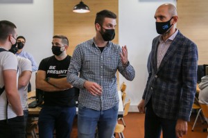 Otvaranje obnovljene računarske laboratorije kroz donaciju firme Studio present