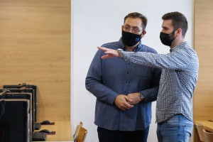 Otvaranje obnovljene računarske laboratorije kroz donaciju firme Studio present