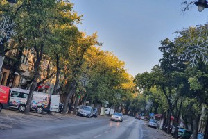 Postavljanje novogodišnje svetlosne dekoracije