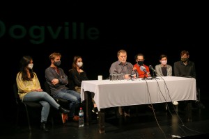 Obraćanje povodom premijere predstave "Dogville"