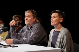 Obraćanje povodom premijere predstave "Dogville"