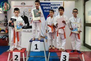 Prvenstvo KK "Spartak Enpi" i polaganje za učenička karate zvanja