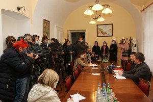 Konferencija za medije povodom svečanosti zaređivanja novog biskupa