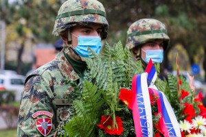 Pomen i polaganje venaca na Spomenik palim junacima za slobodu Subotice