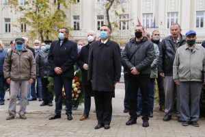 Pomen i polaganje venaca na Spomenik palim junacima za slobodu Subotice