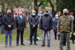 Pomen i polaganje venaca na Spomenik palim junacima za slobodu Subotice