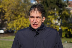 Polaganje venaca na spomenik "Balada vešanih"