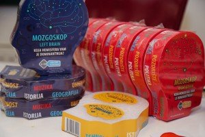 Edukativna didaktička društvena igra "Mozgoskop" u izdanju "Smart edu&ca"