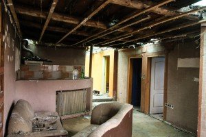 Dom porodice Štigmond nakon vatrene stihije