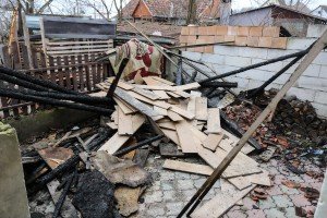 Dom porodice Štigmond nakon vatrene stihije