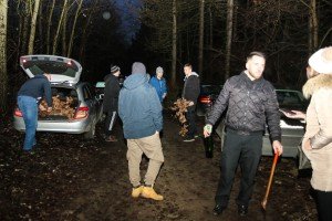 Odlazak u seču badnjaka