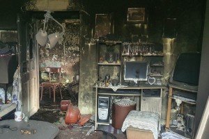 Požar u porodičnoj kući u Kosmajskoj ulici