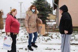Poseta porodici Gabrić u naselju Makova sedmica